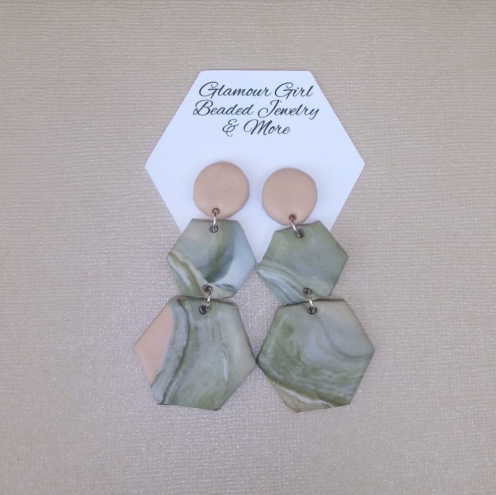 Fall drop earrings